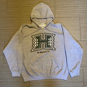 Grey University Of Hawaii Hoodie (XL)
